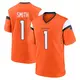 Game Orange Men's Tremon Smith Denver Broncos Jersey