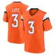 Game Orange Men's Wil Lutz Denver Broncos Jersey