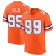 Game Orange Men's Zach Allen Denver Broncos Alternate Mile High Collection 1977 Throwback Jersey