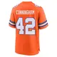 Game Orange Men's Zach Cunningham Denver Broncos Alternate Mile High Collection 1977 Throwback Jersey