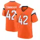 Game Orange Men's Zach Cunningham Denver Broncos Jersey