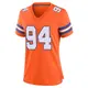 Game Orange Women's Aaron Patrick Denver Broncos Alternate Mile High Collection 1977 Throwback Jersey