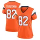 Game Orange Women's Adam Trautman Denver Broncos Jersey