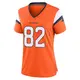 Game Orange Women's Adam Trautman Denver Broncos Jersey