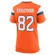 Game Orange Women's Adam Trautman Denver Broncos Jersey