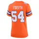 Game Orange Women's Alex Forsyth Denver Broncos Alternate Mile High Collection 1977 Throwback Jersey