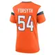 Game Orange Women's Alex Forsyth Denver Broncos Jersey