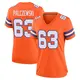 Game Orange Women's Alex Palczewski Denver Broncos Alternate Mile High Collection 1977 Throwback Jersey