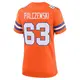 Game Orange Women's Alex Palczewski Denver Broncos Alternate Mile High Collection 1977 Throwback Jersey