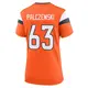 Game Orange Women's Alex Palczewski Denver Broncos Jersey