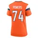 Game Orange Women's Ben Powers Denver Broncos Jersey