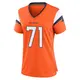 Game Orange Women's Cam Fleming Denver Broncos Jersey