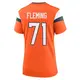 Game Orange Women's Cam Fleming Denver Broncos Jersey