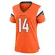 Game Orange Women's Courtland Sutton Denver Broncos Jersey