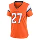 Game Orange Women's Damarri Mathis Denver Broncos Jersey