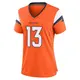 Game Orange Women's David Sills V Denver Broncos Jersey