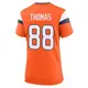 Game Orange Women's Demaryius Thomas Denver Broncos Jersey