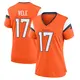 Game Orange Women's Devaughn Vele Denver Broncos Jersey