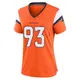 Game Orange Women's D.J. Jones Denver Broncos Jersey