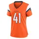 Game Orange Women's Drew Sanders Denver Broncos Jersey