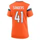 Game Orange Women's Drew Sanders Denver Broncos Jersey