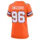 Game Orange Women's Eyioma Uwazurike Denver Broncos Alternate Mile High Collection 1977 Throwback Jersey