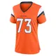 Game Orange Women's Frank Crum Denver Broncos Jersey