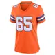 Game Orange Women's Gary Zimmerman Denver Broncos Alternate Mile High Collection 1977 Throwback Jersey