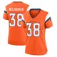 Game Orange Women's Jaleel McLaughlin Denver Broncos Jersey