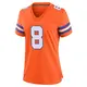 Game Orange Women's Jarrett Stidham Denver Broncos Alternate Mile High Collection 1977 Throwback Jersey