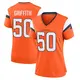 Game Orange Women's Jonas Griffith Denver Broncos Jersey