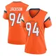 Game Orange Women's Jordan Jackson Denver Broncos Jersey