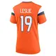 Game Orange Women's Jordan Leslie Denver Broncos Jersey