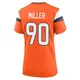 Game Orange Women's Jordan Miller Denver Broncos Jersey