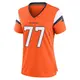 Game Orange Women's Karl Mecklenburg Denver Broncos Jersey