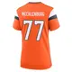 Game Orange Women's Karl Mecklenburg Denver Broncos Jersey