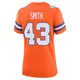 Game Orange Women's Keidron Smith Denver Broncos Alternate Mile High Collection 1977 Throwback Jersey