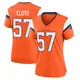 Game Orange Women's K.J. Cloyd Denver Broncos Jersey