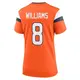 Game Orange Women's K'Waun Williams Denver Broncos Jersey