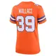 Game Orange Women's Levi Wallace Denver Broncos Alternate Mile High Collection 1977 Throwback Jersey