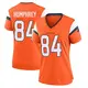 Game Orange Women's Lil'Jordan Humphrey Denver Broncos Jersey