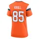 Game Orange Women's Lucas Krull Denver Broncos Jersey