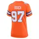 Game Orange Women's Malcolm Roach Denver Broncos Alternate Mile High Collection 1977 Throwback Jersey