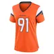 Game Orange Women's Matt Henningsen Denver Broncos Jersey