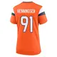 Game Orange Women's Matt Henningsen Denver Broncos Jersey