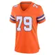 Game Orange Women's Matt Peart Denver Broncos Alternate Mile High Collection 1977 Throwback Jersey