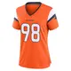 Game Orange Women's Mike Purcell Denver Broncos Jersey