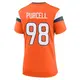 Game Orange Women's Mike Purcell Denver Broncos Jersey