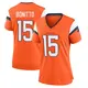 Game Orange Women's Nik Bonitto Denver Broncos Jersey