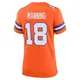 Game Orange Women's Peyton Manning Denver Broncos Alternate Mile High Collection 1977 Throwback Jersey